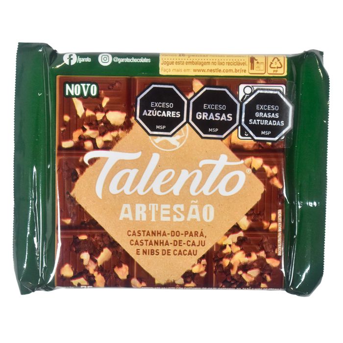 Chocolate-GAROTO-talento-ARTESANO-almendras-75-g