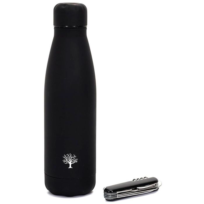 Botella-isotermica-y-cuchillo-26-cm-negro