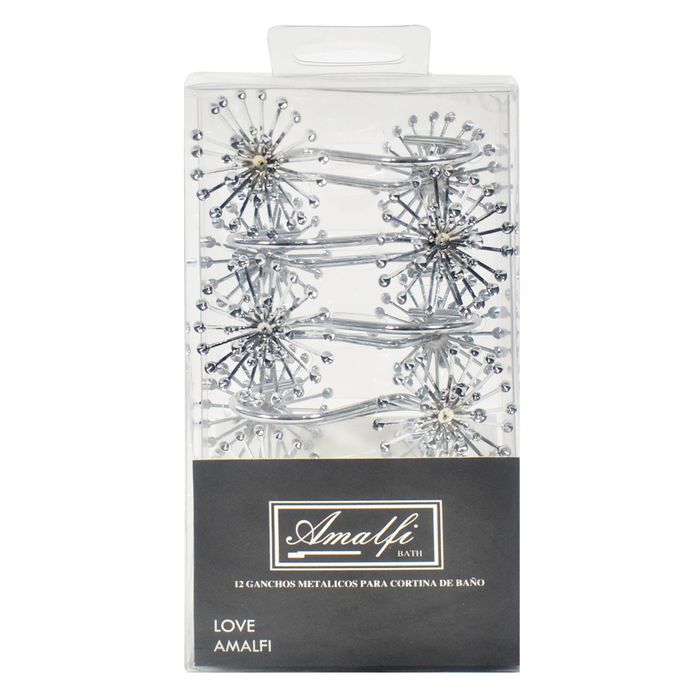 Ganchos-Metal-para-Cortina-Baño-Estrella