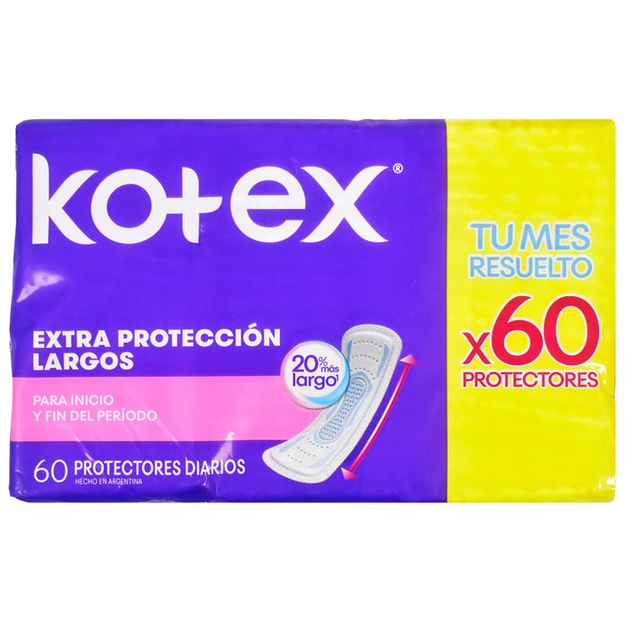 Protector-diario-KOTEX-proteccion-60-un. Protector-diario-KOTEX-proteccion-60-un.
