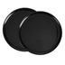 Set-x-2-Platos-Postre-20-cm-Negros