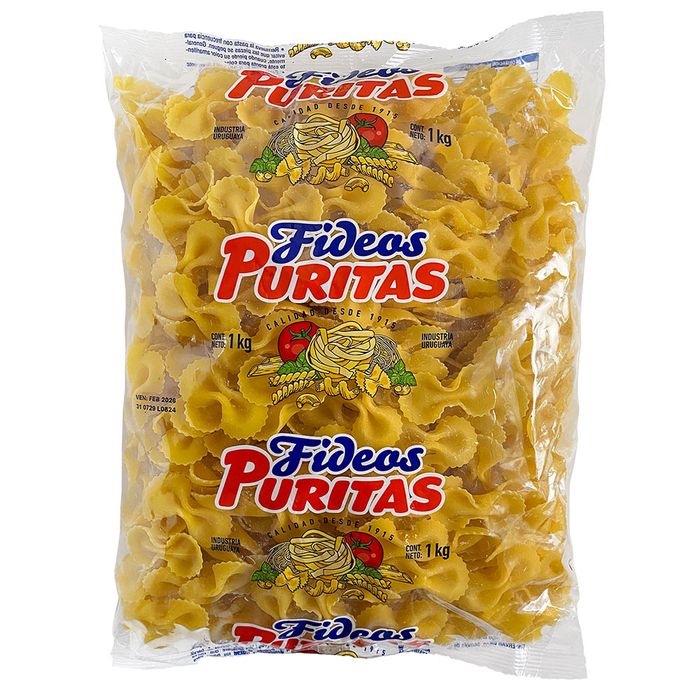 Fideos-moñas-PURITAS-1-kg Fideos-moñas-PURITAS-1-kg