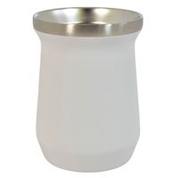 Mate-en-acero-inoxidable-blanco-200-ml