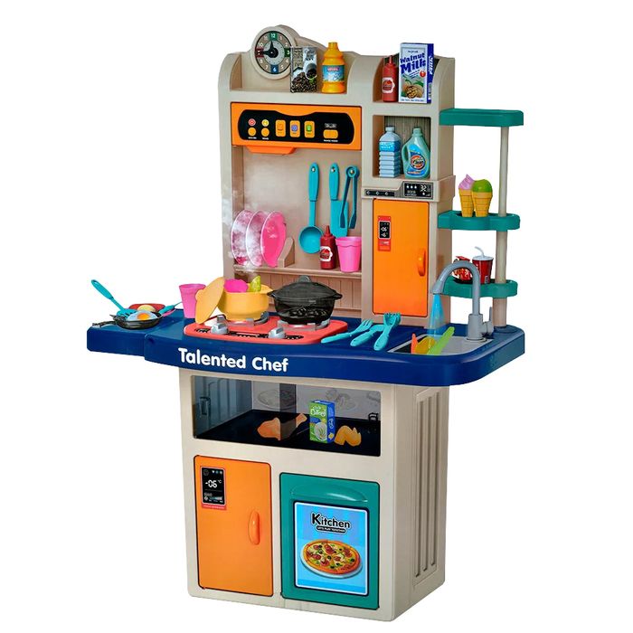 Cocina-de-pie-con-accesorios-luz-sonido-agua