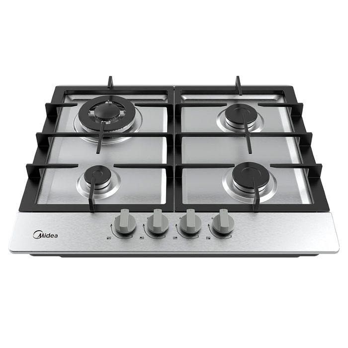 Anafe-MIDEA-Mod.-MG60SK005AH1B-UY-4-Horn-Gas-Inox Anafe-MIDEA-Mod.-MG60SK005AH1B-UY-4-Horn-Gas-Inox