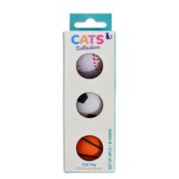 Pack x 3 pelotas para gato Pack x 3 pelotas para gato
