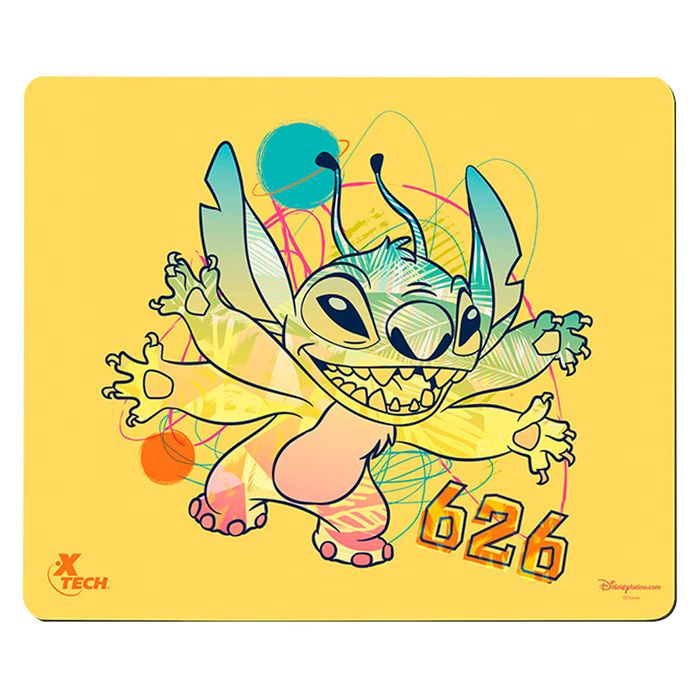 Mouse-Pad-XTECH-DISNEY-Ed-Stich-Amarillo-Mod.-XTA-D100S Mouse-Pad-XTECH-DISNEY-Ed-Stich-Amarillo-Mod.-XTA-D100S