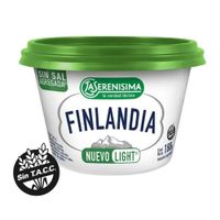 Queso FINLANDIA Light Sin Sal 180 g