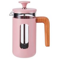 Cafetera-350-ml-Vidrio-y-Acero-Inox.-Rosa