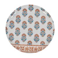 Plato-Llano-26.7-cm-Diseño-Flores-Mexican