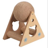 Rascador-para-Gato-Bola-en-Soporte