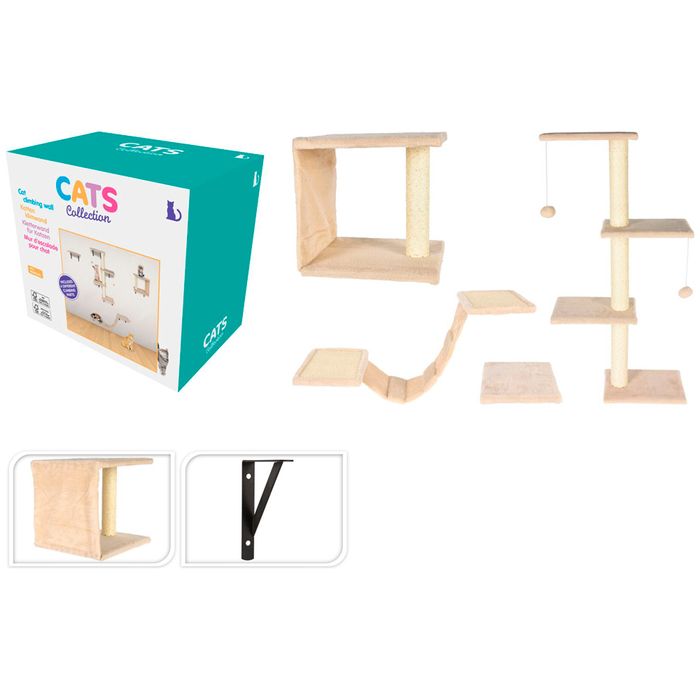 Set-de-Escalada-para-Gato-5-Piezas Set-de-Escalada-para-Gato-5-Piezas