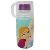Bazar-Plastico-Botella-300-ml-con-Taza-Frozen-17621