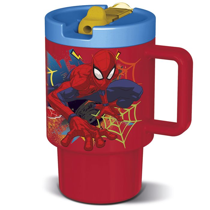 Bazar-Plastico-Jarra-Vaso-530-ml-Spiderman-83556