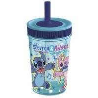 Bazar-Plastico-Vaso-Leak-Proof-420-ml-Stitch-74886