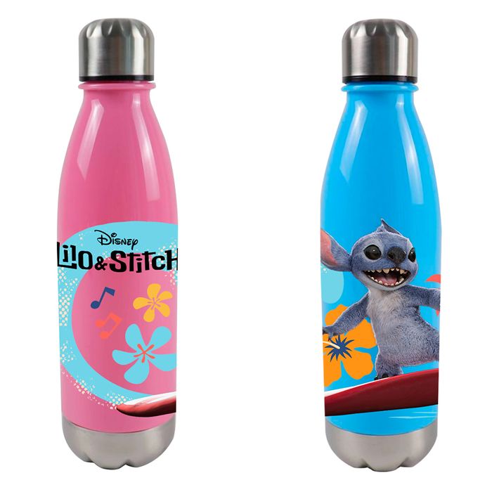 Botella-con-Tapon-y-Base-Inox-650-ml-Lilo---Stitch