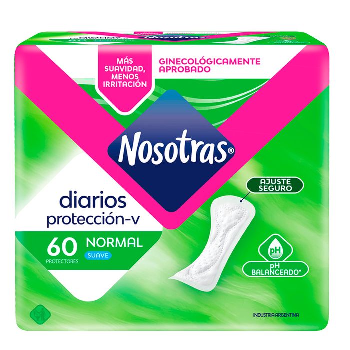 Protectores-Diarios-NOSOTRAS-Normal-60-un. Protectores-Diarios-NOSOTRAS-Normal-60-un.