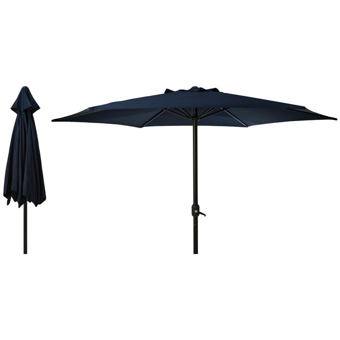 Sombrilla-de-jardin-3-m-diam.-azul-oscuro-en-alum.