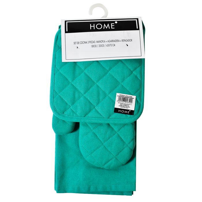 Set-de-cocina-3-piezas-verde-menta