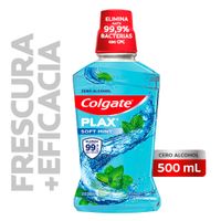 Enjuague Bucal COLGATE Plax Soft Mint 500 ml