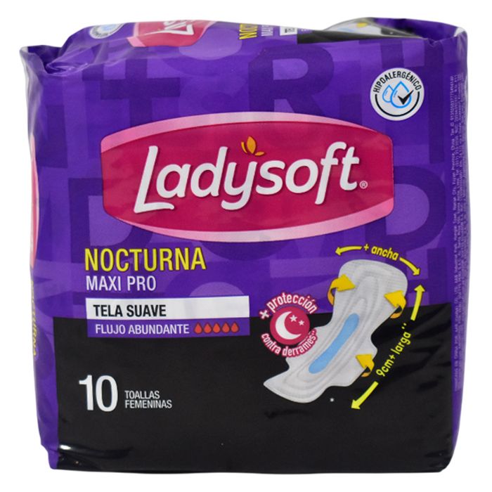 Toalla-Femenina-LADYSOFT-Nocturna-Maxi-Pro-10