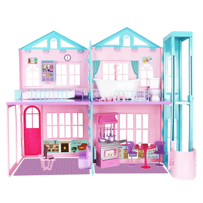 Casa-para-muneca-con-accesorios