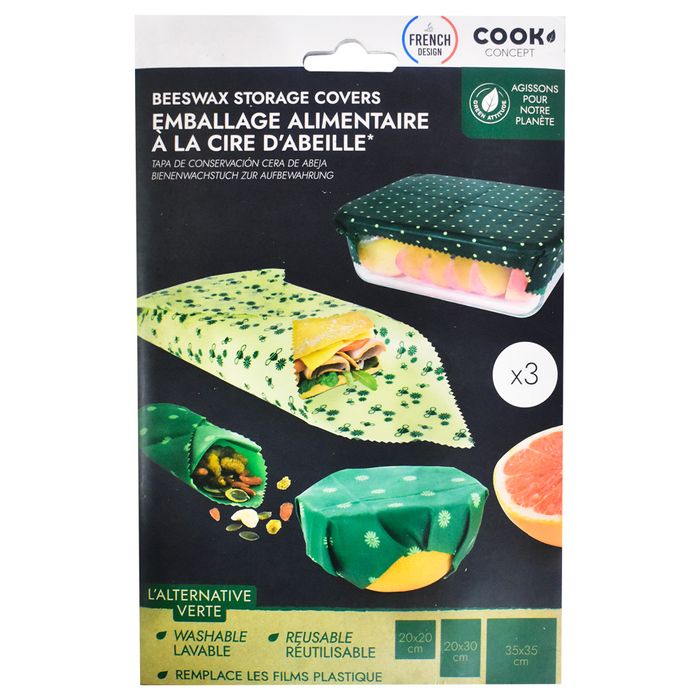 Funda-para-Alimentos-de-Cera-de-Abejas