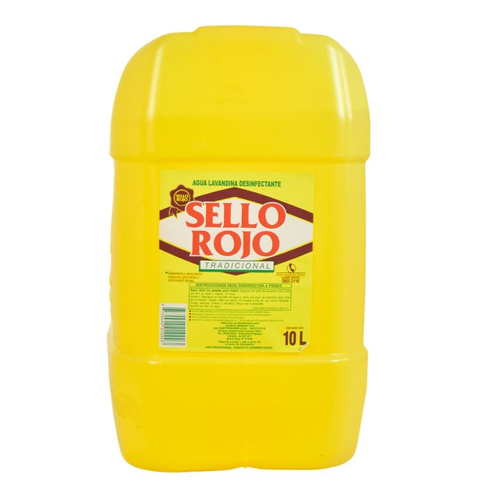 Agua-Lavandina-SELLO-ROJO-10-L Agua-Lavandina-SELLO-ROJO-10-L