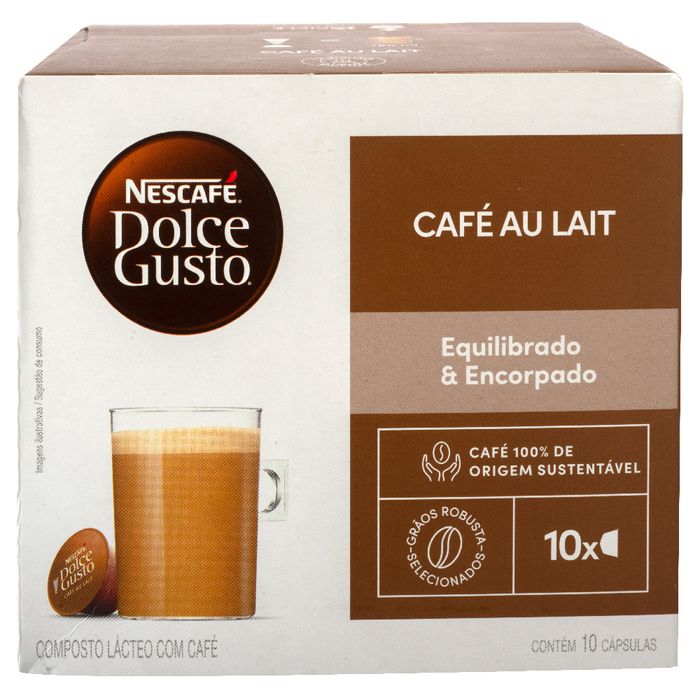 Capsulas-Cafe-Au-Lait-DOLCE-GUSTO-10-un. Capsulas-Cafe-Au-Lait-DOLCE-GUSTO-10-un.