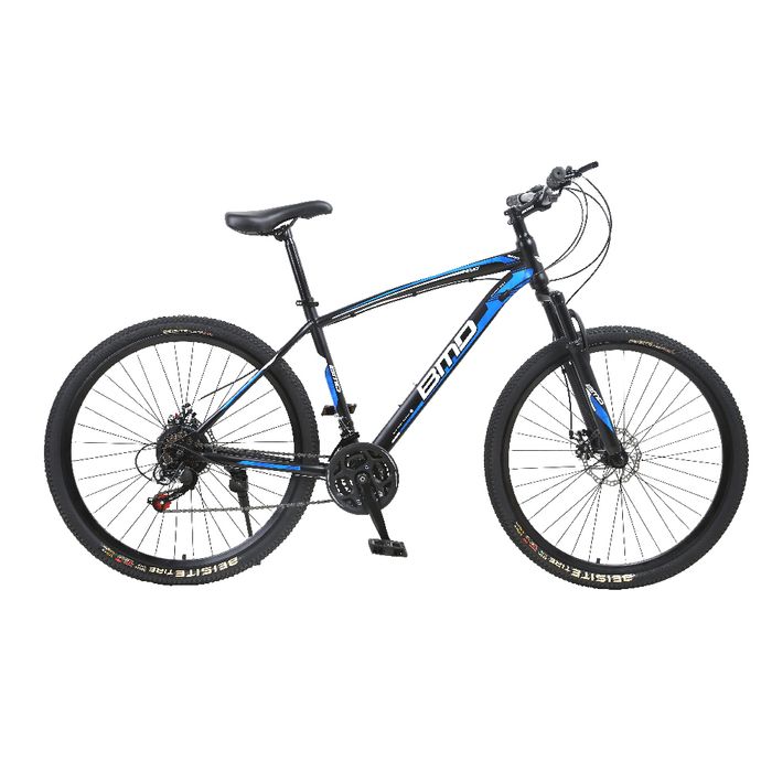 BICICLETA-BMD-Rodado-26-Acero--21-Velocidades-Negro--Azul-Imp. BICICLETA-BMD-Rodado-26-Acero--21-Velocidades-Negro--Azul-Imp.