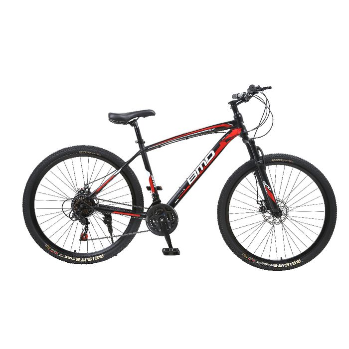 BICICLETA-BMD-Rodado-26-Acero-21-Velocidades-Gris--Rojo-Imp. BICICLETA-BMD-Rodado-26-Acero-21-Velocidades-Gris--Rojo-Imp.