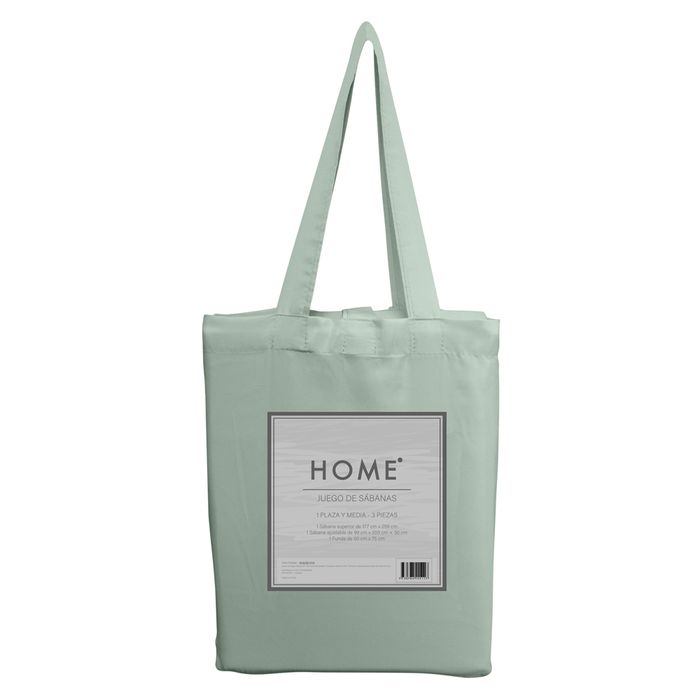 Juego-de-sabanas-HOME-Twin-Xl-Microfibra-verde