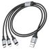 Cable-HOCO-Mod.-X102-Mod.-3EN1-Mod.-1M-Negro