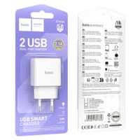 Carg.-HOCO-Mod.-C141A-2-Usb-2.1a-Blanco