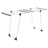 Tendedero-Extensible-180x56x88-cm-Acero-y-pp-Blanco