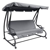 Hamaca-Cama-para-3-Personas-Gris-Oscuro