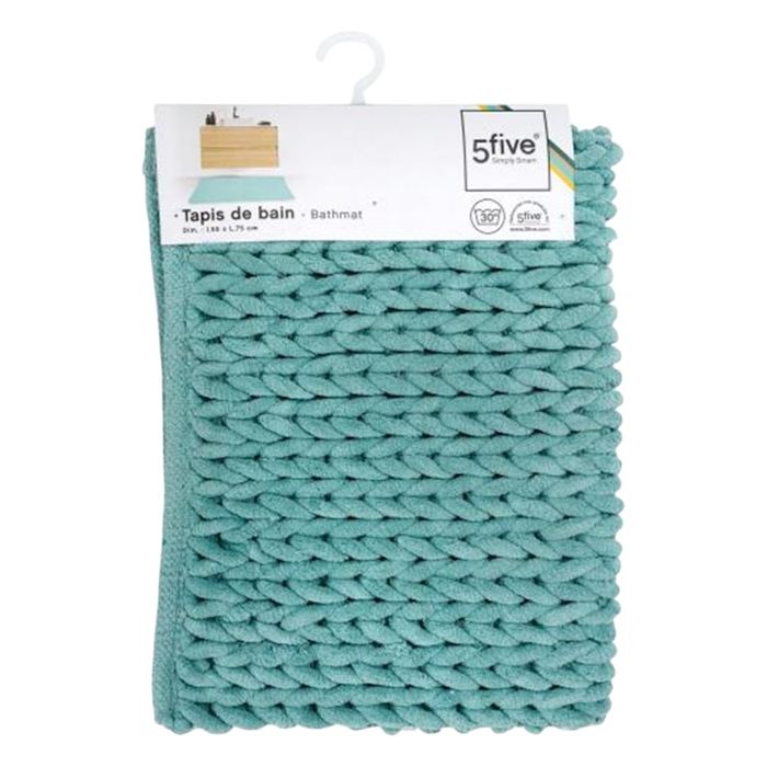 Alfombra-de-Baño-Gruesa-50x75-cm-Celeste