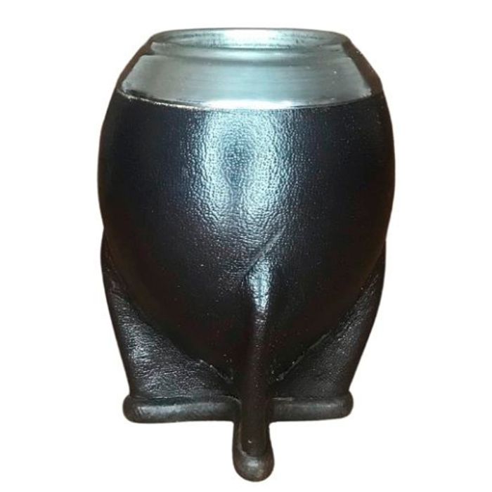 Mate-torpedo-calabaza-cuero-negro