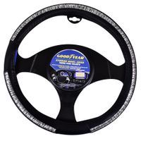 Cubrevolante-Negro-Plata-GOODYEAR-38-cm