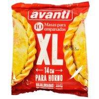 Tapas para Empanadas XL AVANTI x 10 un.