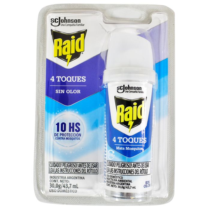 Insecticida-RAID-4-Toques-43.7-cc
