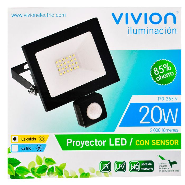 Foco-Led-VIVION-20w-Negro-Calido-Bkt
