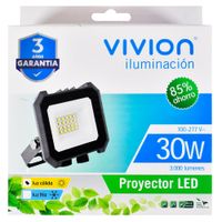 Foco-Led-VIVION-30w-Negro-Calido-Bkt