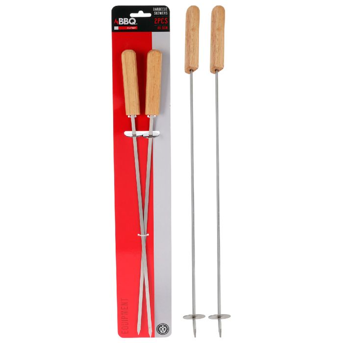 Set-x-2-Pinchos-para-Parrilla-Acero-Inox.-Mango-Madera