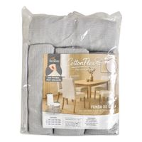 Funda-para-Silla-4-piezas-Cotton-Flex-Jacquard-Gris