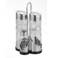 Set-x-4-Especieros-Vidrio-con-Soporte-Acero-Inoxidable