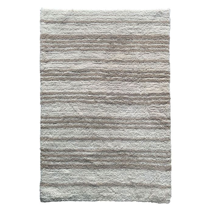 Alfombra-de-baño-Algodon-con-Rayas-Beige-50-x-80-cm