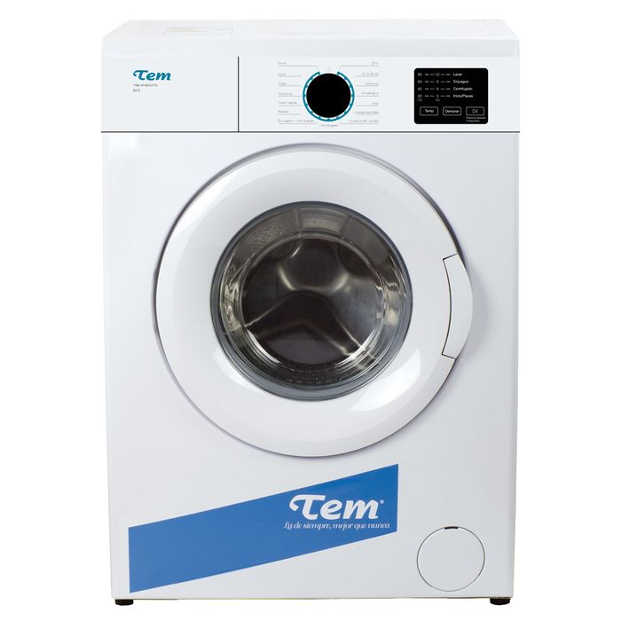 Lavarropa-TEM-Mod.-TOBLAF6DW4702-Cf-6-Kg-Mod.-800RPM Lavarropa-TEM-Mod.-TOBLAF6DW4702-Cf-6-Kg-Mod.-800RPM