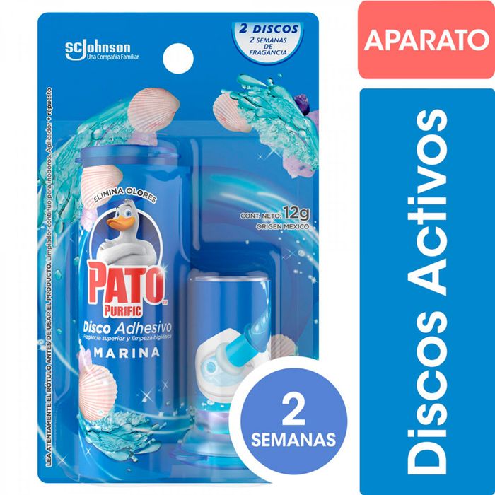 Discos-Adhesivos-para-Inodoro-PATO-Floral-Aplicador---Repuesto-12-g