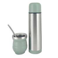 Set-Mate-con-Bombilla-y-Termo-500-ml-Oliva